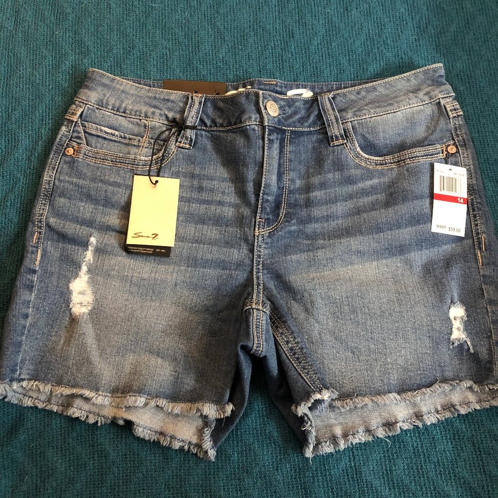 Blue Jean Shorts
